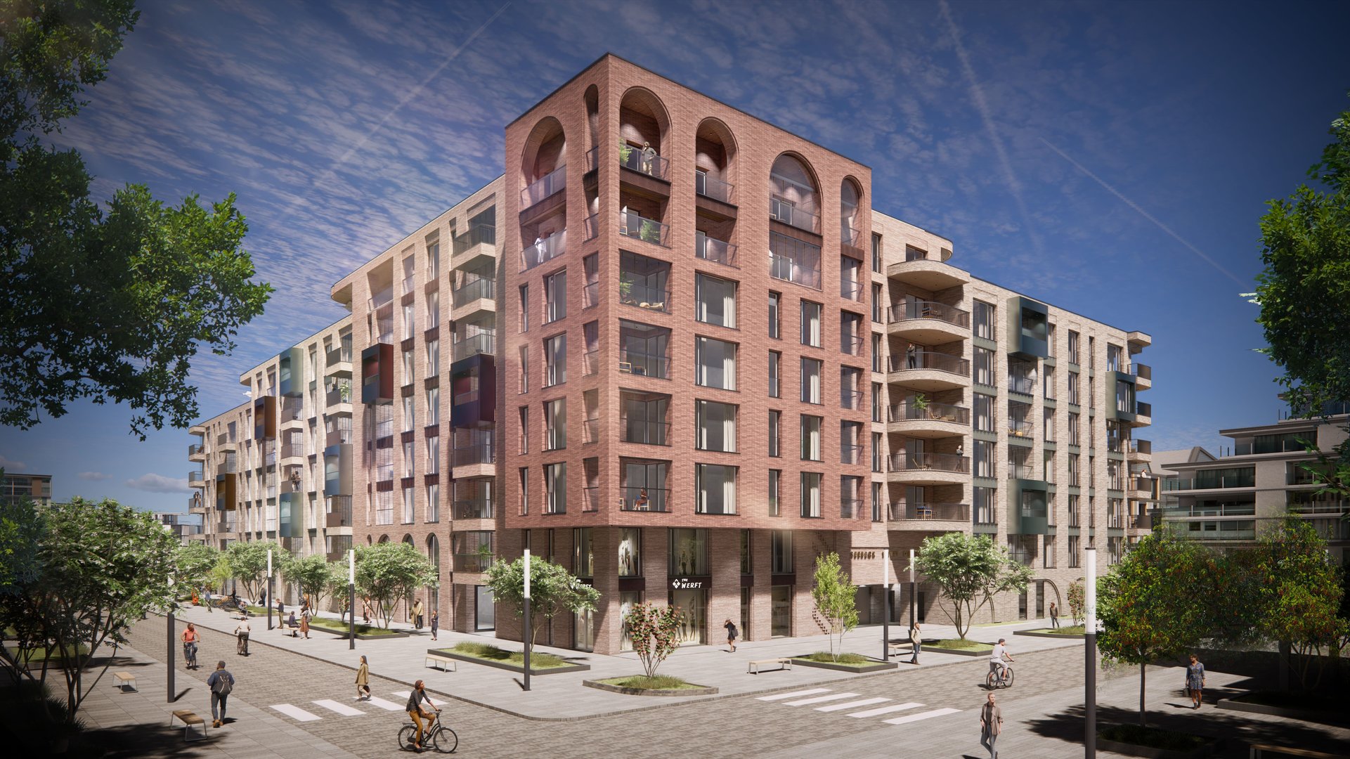 Erster Bauabschnitt Werftquartier Bremerhaven