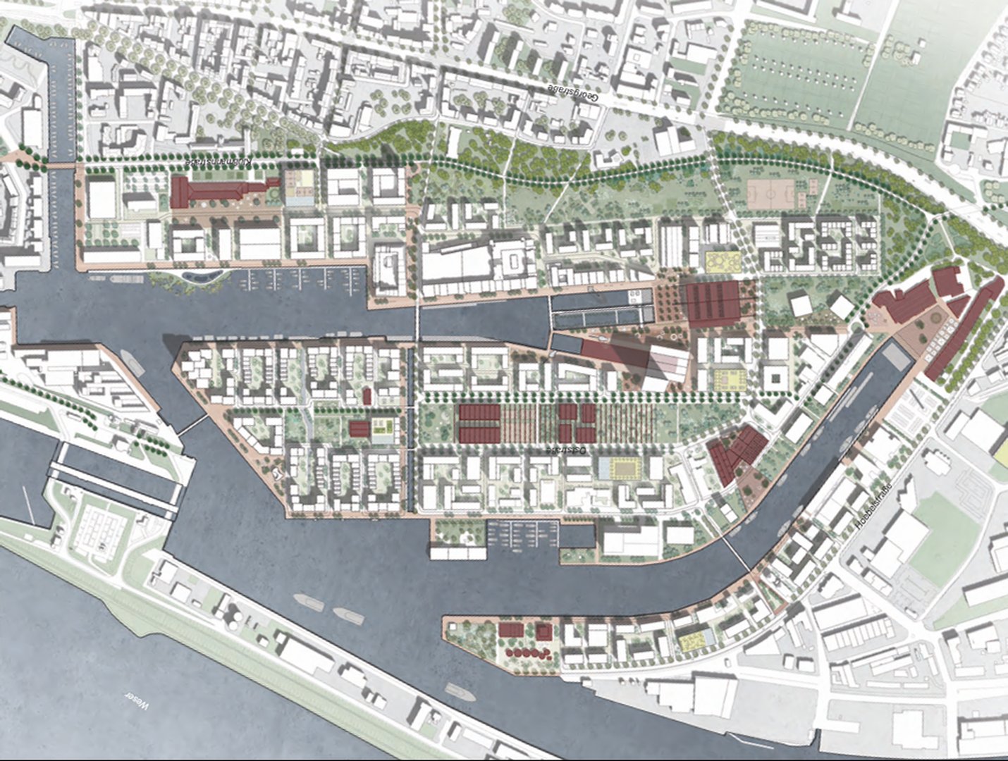 Werftquartier-Rahmenplan COBE