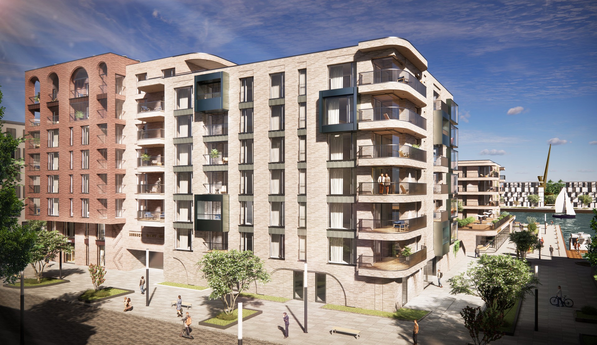 Bauabschnitt 1 Werftquartier Bremerhaven