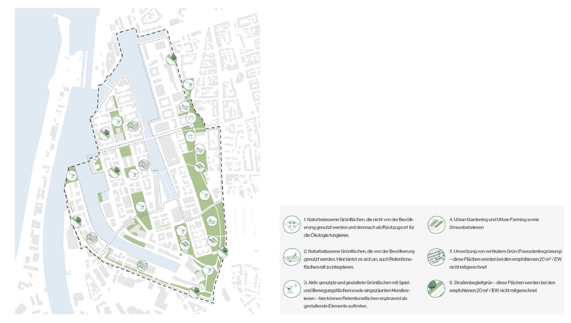 Werftquartier – Grüne Hand